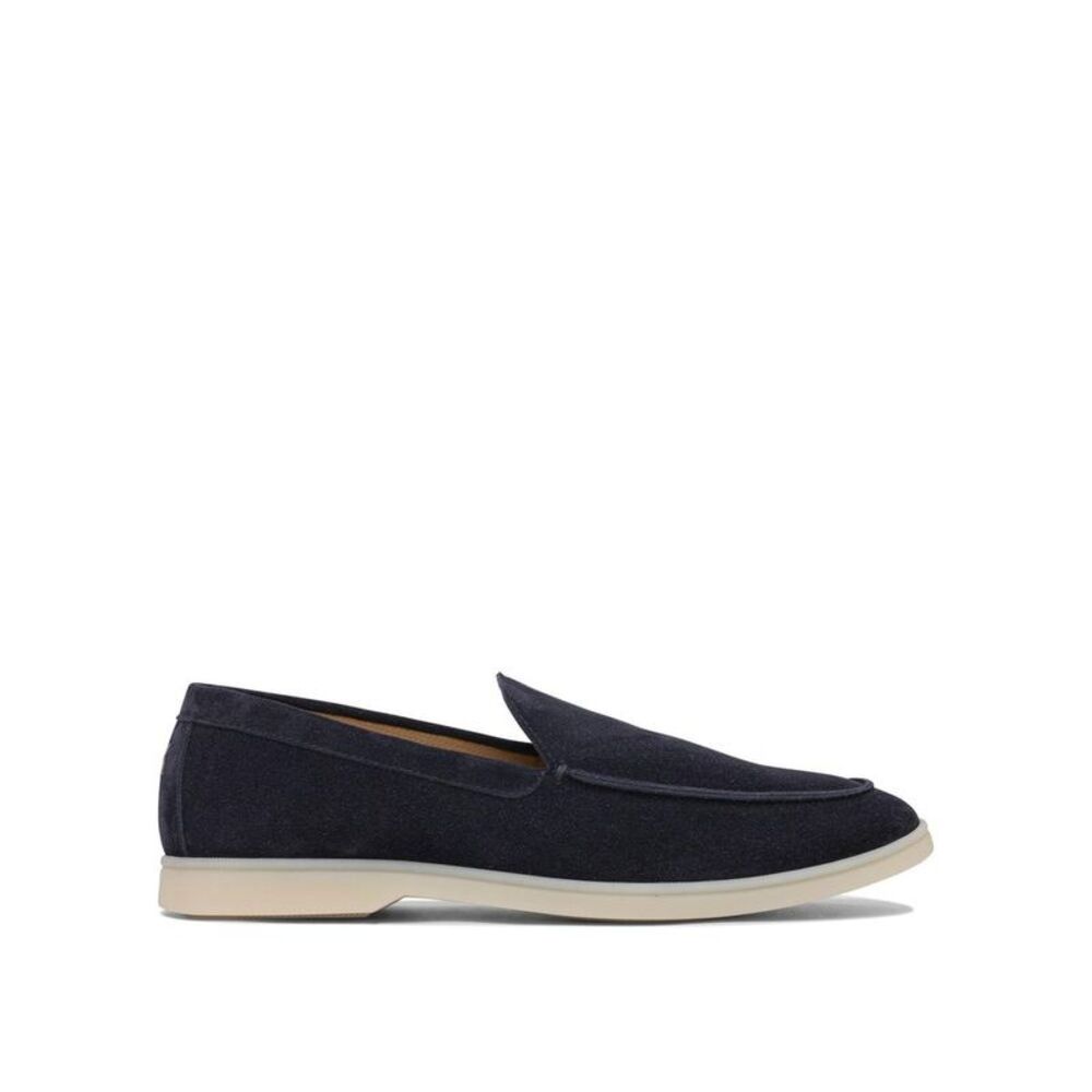 HENDERSON Men's Suede Loafers Men BLUE Sandals